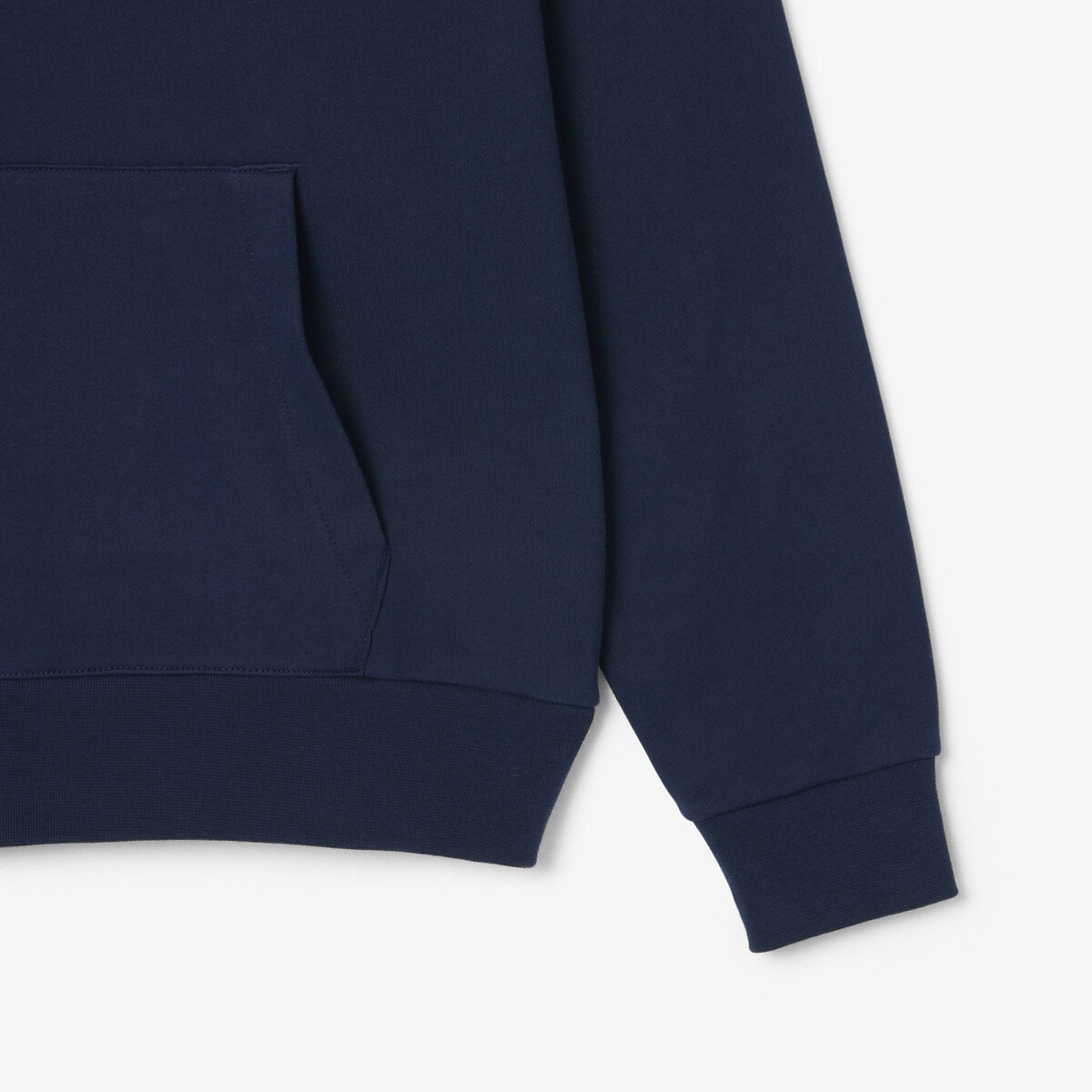 LACOSTE<br>Moletom com capuz e blocos de cor