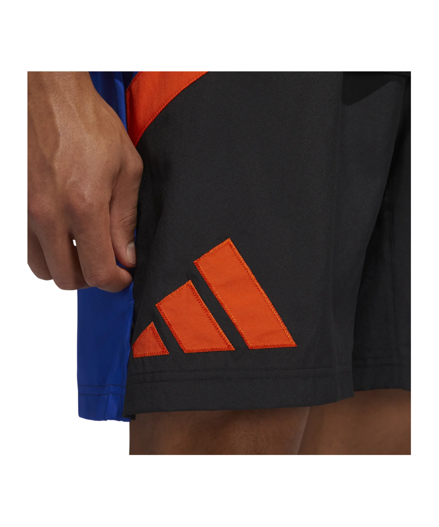 adidas Galaxy Short Blau Schwarz Orange