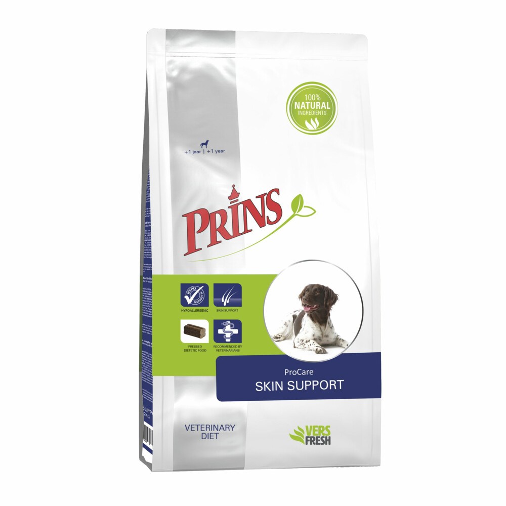 Prins ProCare Pressed Veterinary Diet Skin Support Hondenvoer 12 kg