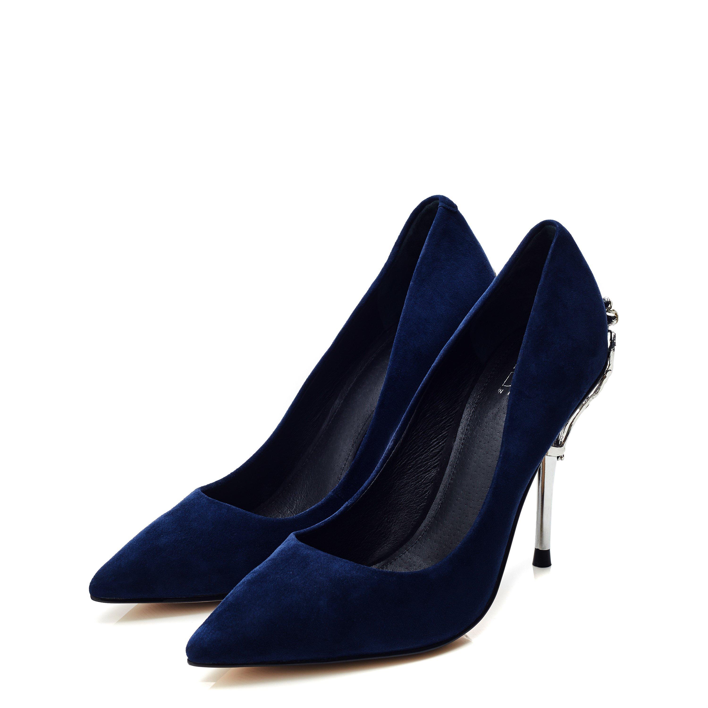 Moda in Pelle Ilari Ivory Leather Pumps