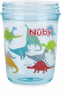Nuby Wonderbeker Blauw 6m  240ML