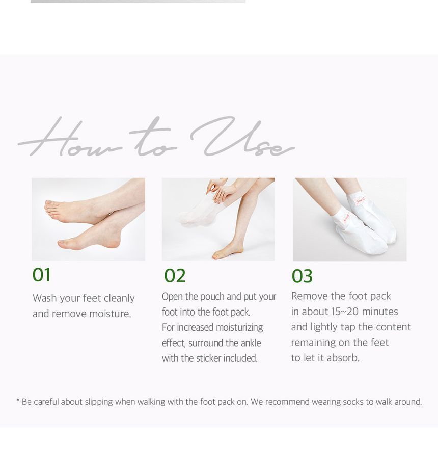 PETITFEE - koelf Melting Essence Foot Pack Set
