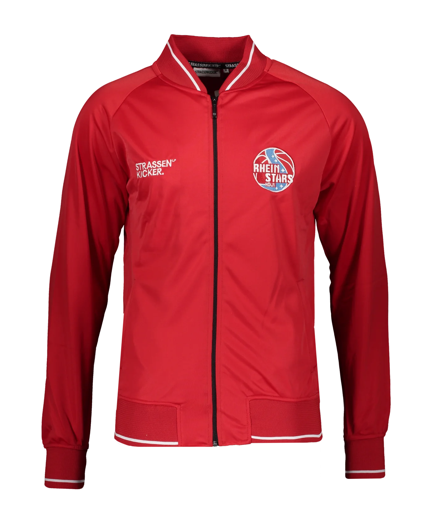 STRASSENKICKER Rheinstars Bomberjacke Rot