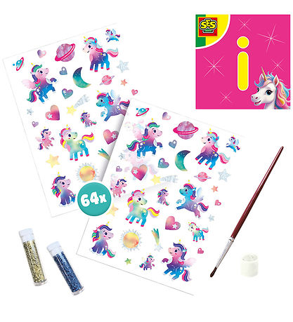 SES Creative Tattoos und Glitter - Einhorn