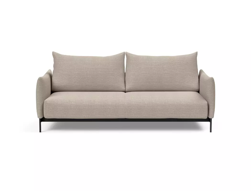 Schlafsofa Malloy Metall schwarz