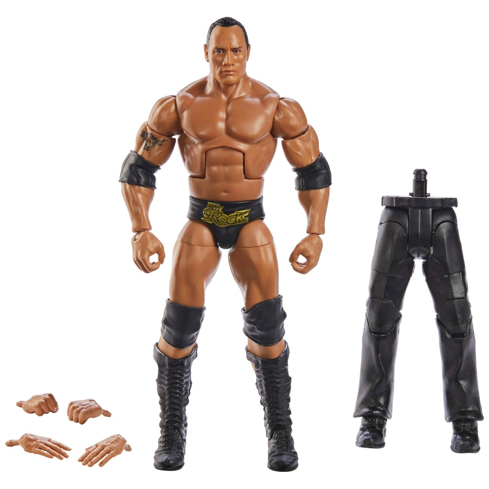 WWE WrestleMania Elite The Rock Actionfigur