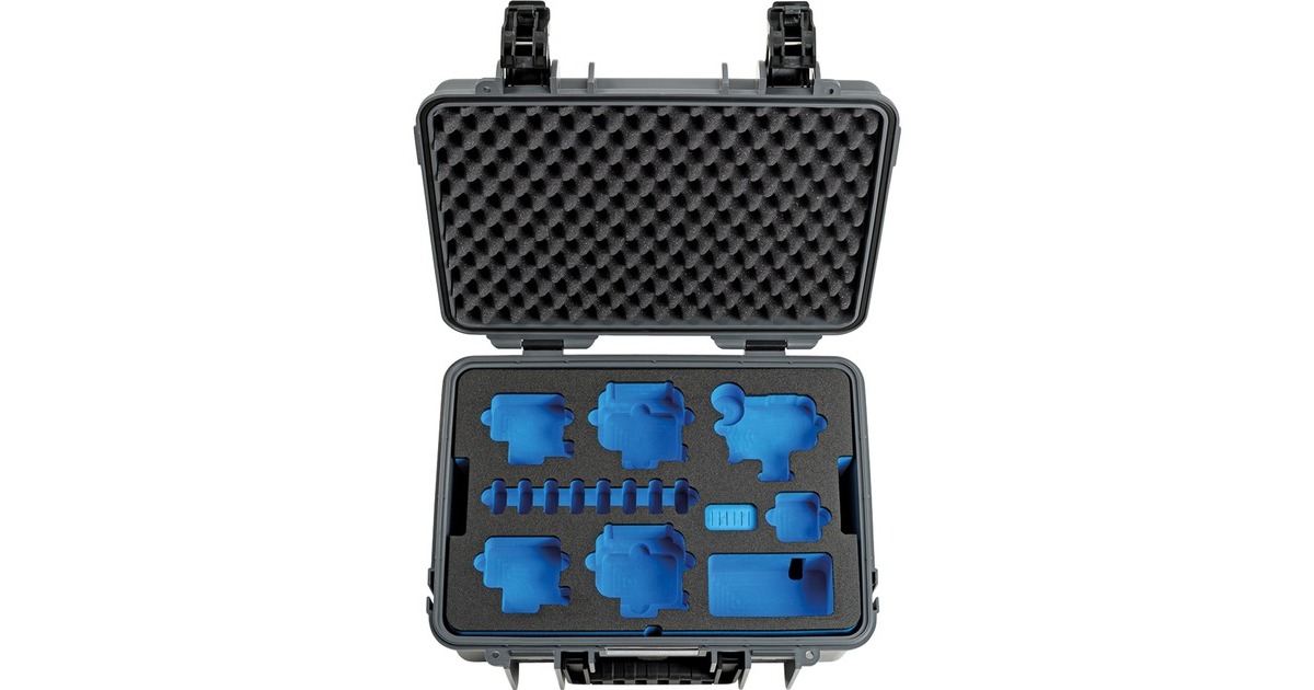 B&Woutdoor.case type 4000 GoPro9 koffer  (Grijs)