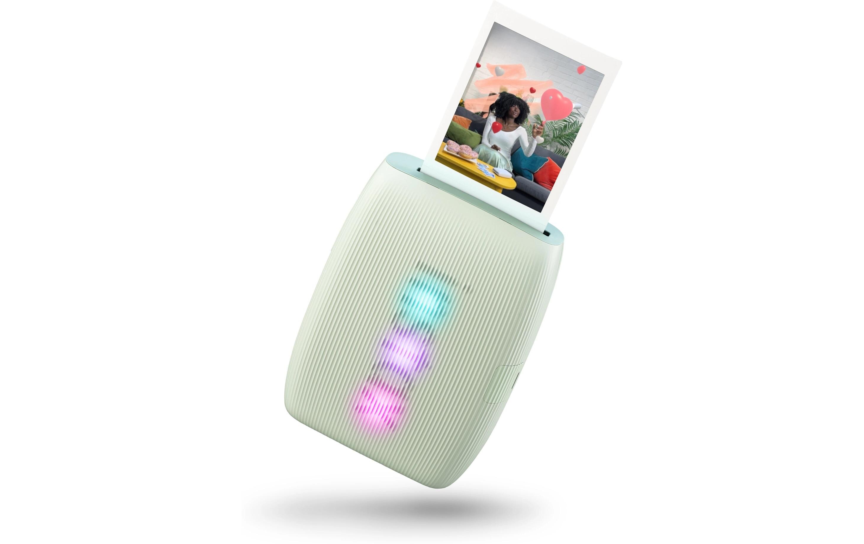 Mobiler Drucker mini Link 3 Grün<br>Smartphone-Drucker