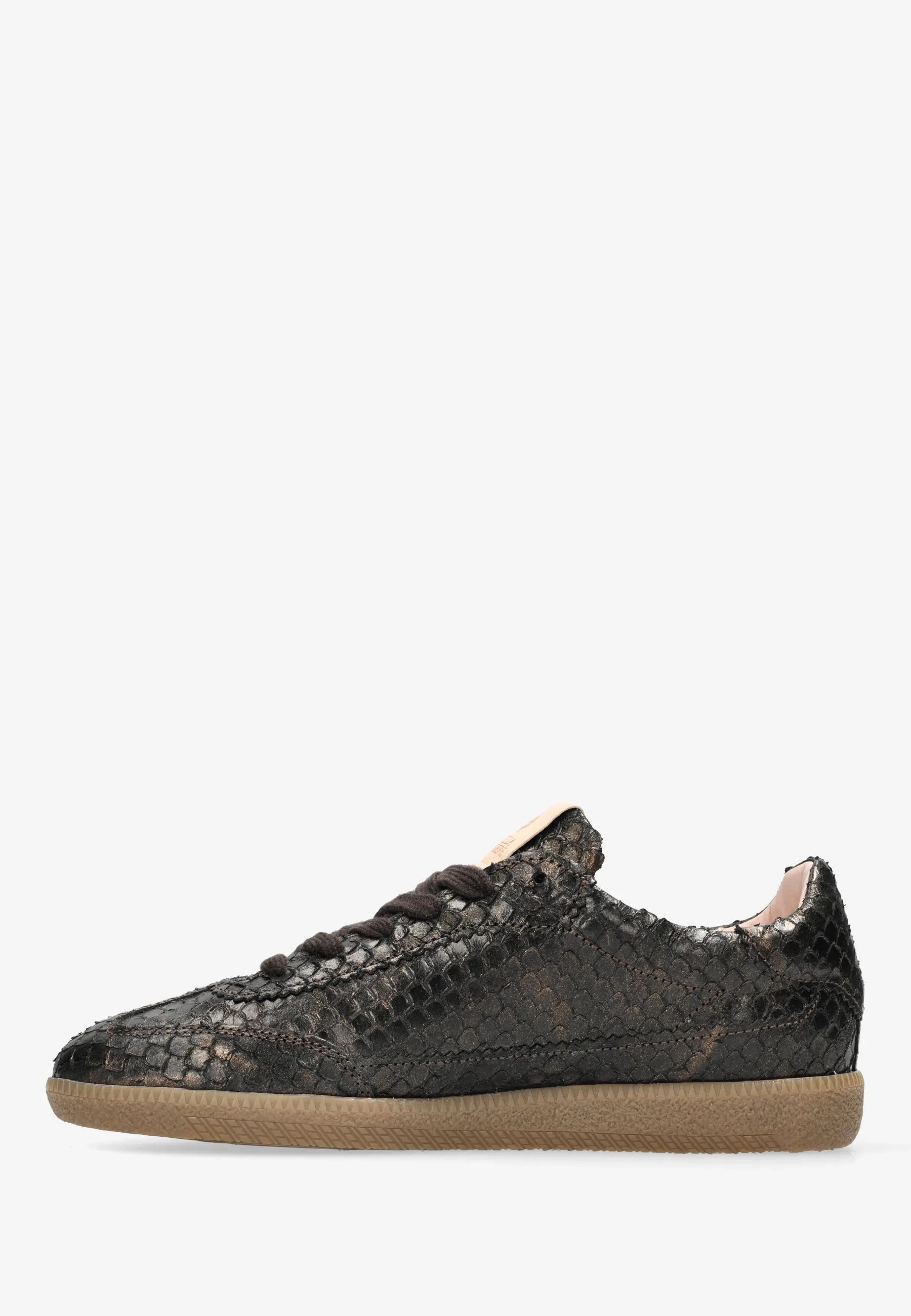 PEARL BASE Sneaker snake Camel