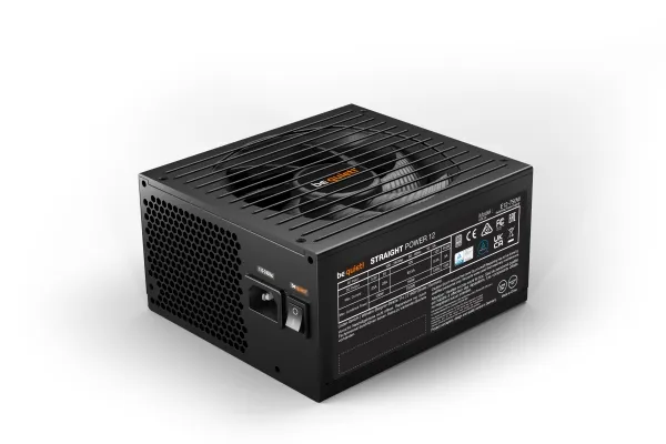 be quiet! Straight Power 12 - Strømforsyning (intern) - ATX12V 3.0/ EPS12V 2.92 - 80 PLUS Platinum - AC 100-240 V - 750 Watt - aktiv PFC - Europa - sort