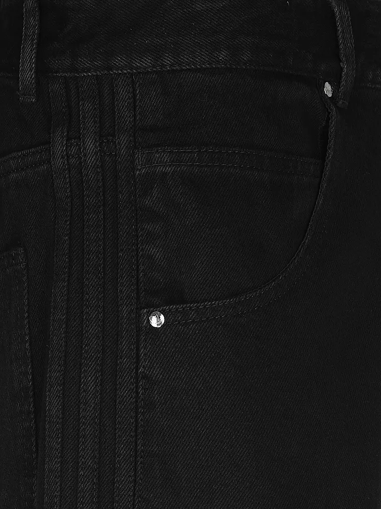 ADIDAS ORIGINALS Jeansshorts schwarz