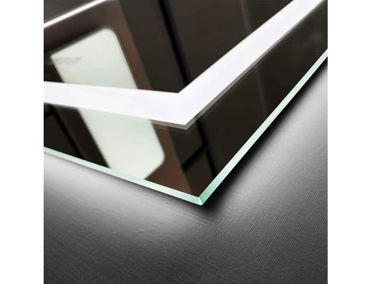 CRISTALED - Miroir de salle de bains lumineux éclairage intégré led fron...