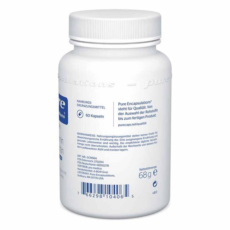 Pure Encapsulations Glucosamin+Chondroitin+MSM Kapseln, 60 St