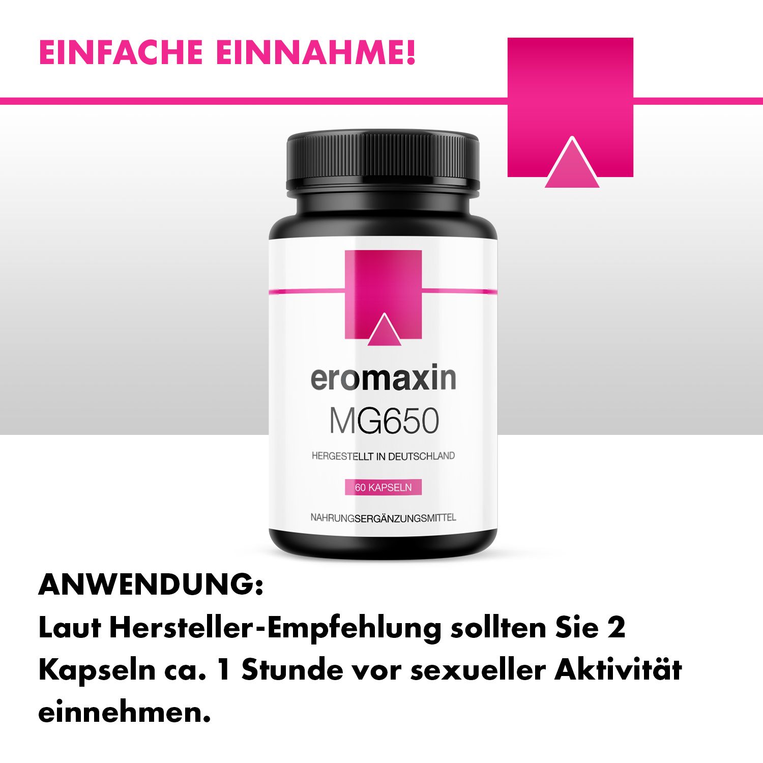eromaxin MG650 - Speziell für den Mann