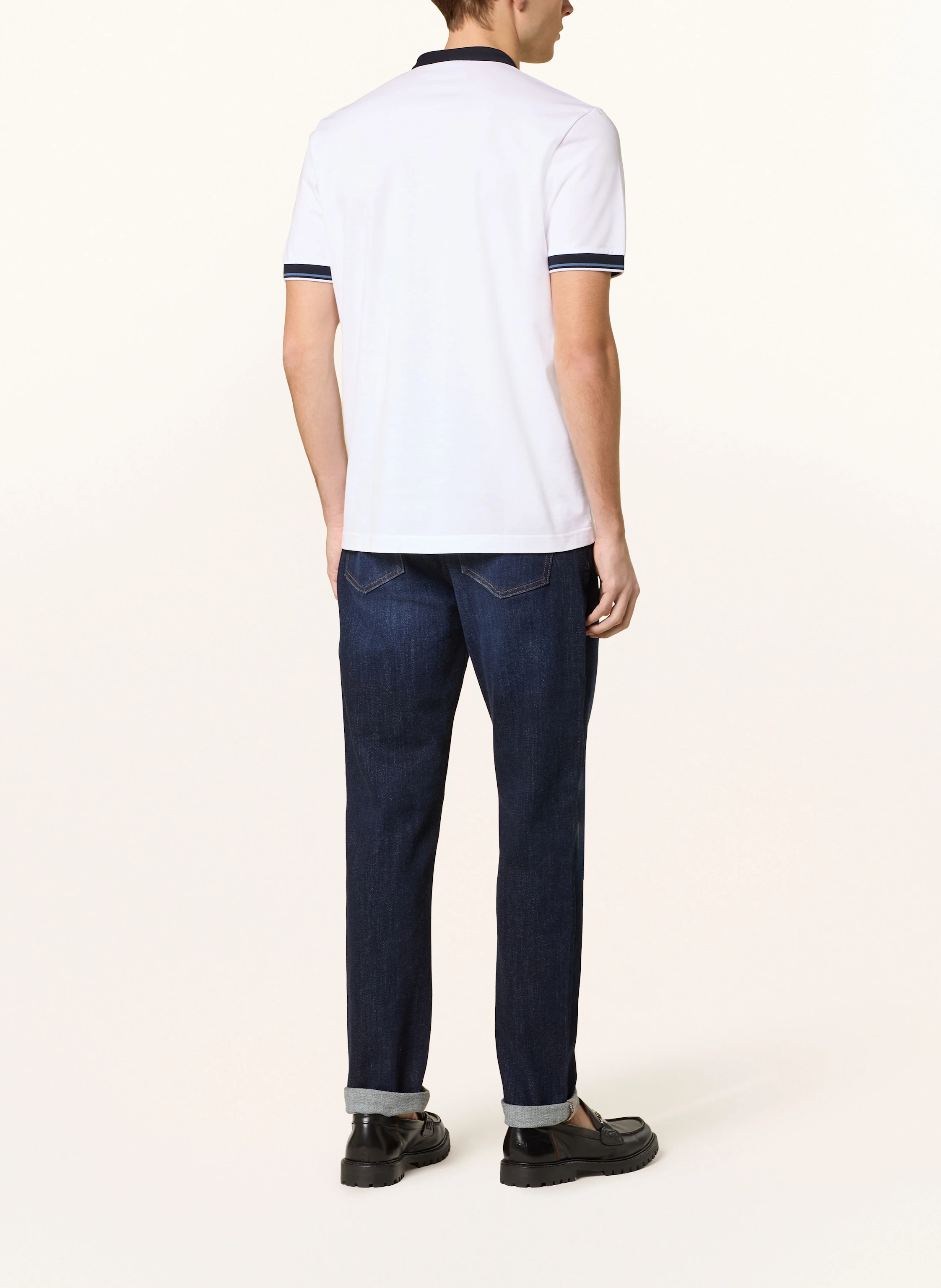 OLYMP Piqué-Poloshirt