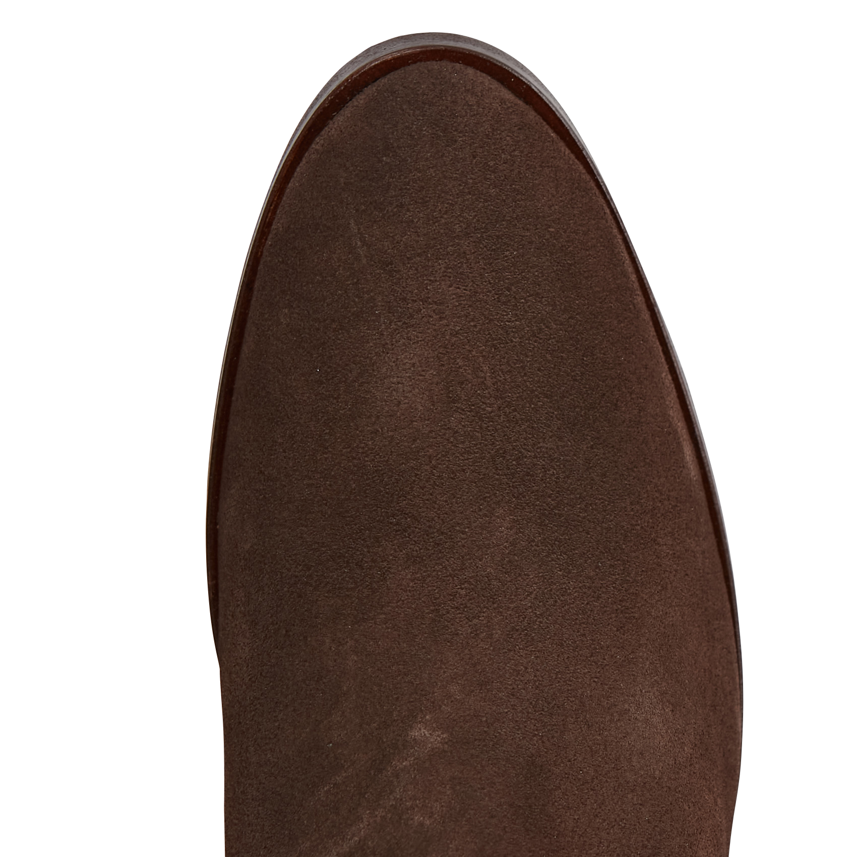 Boots à talons en cuir | Marron