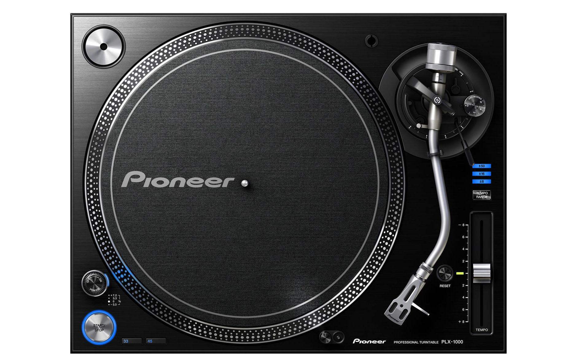 Plattenspieler PLX-1000 Schwarz<br>Professioneller DJ-Plattenspieler
