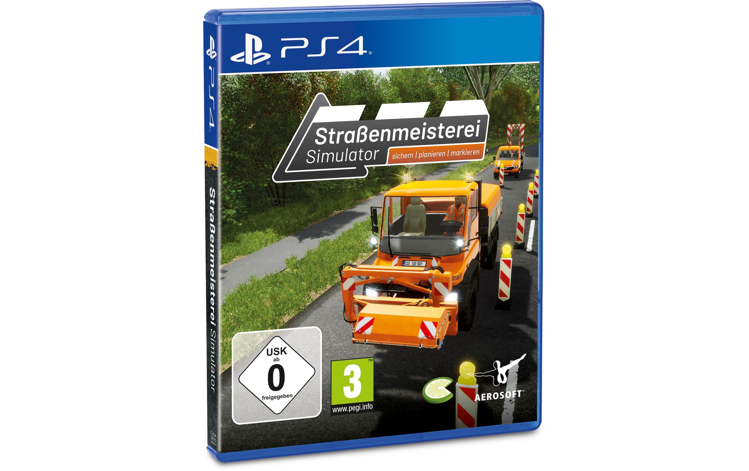 Strassenmeisterei SimulatorStrasseninstandhaltung Simulator Spiel für die PlayStation 4