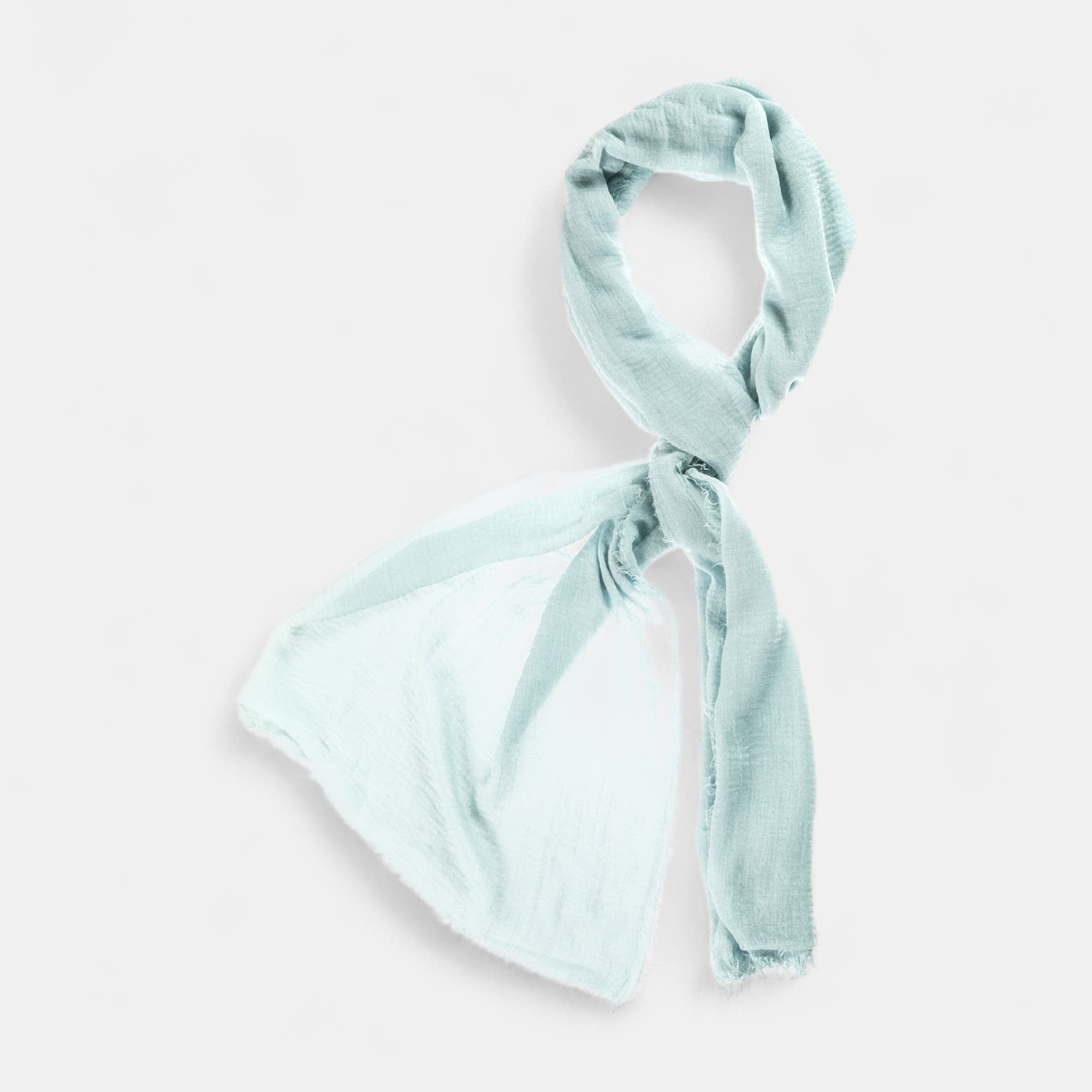 Foulard bleu ciel