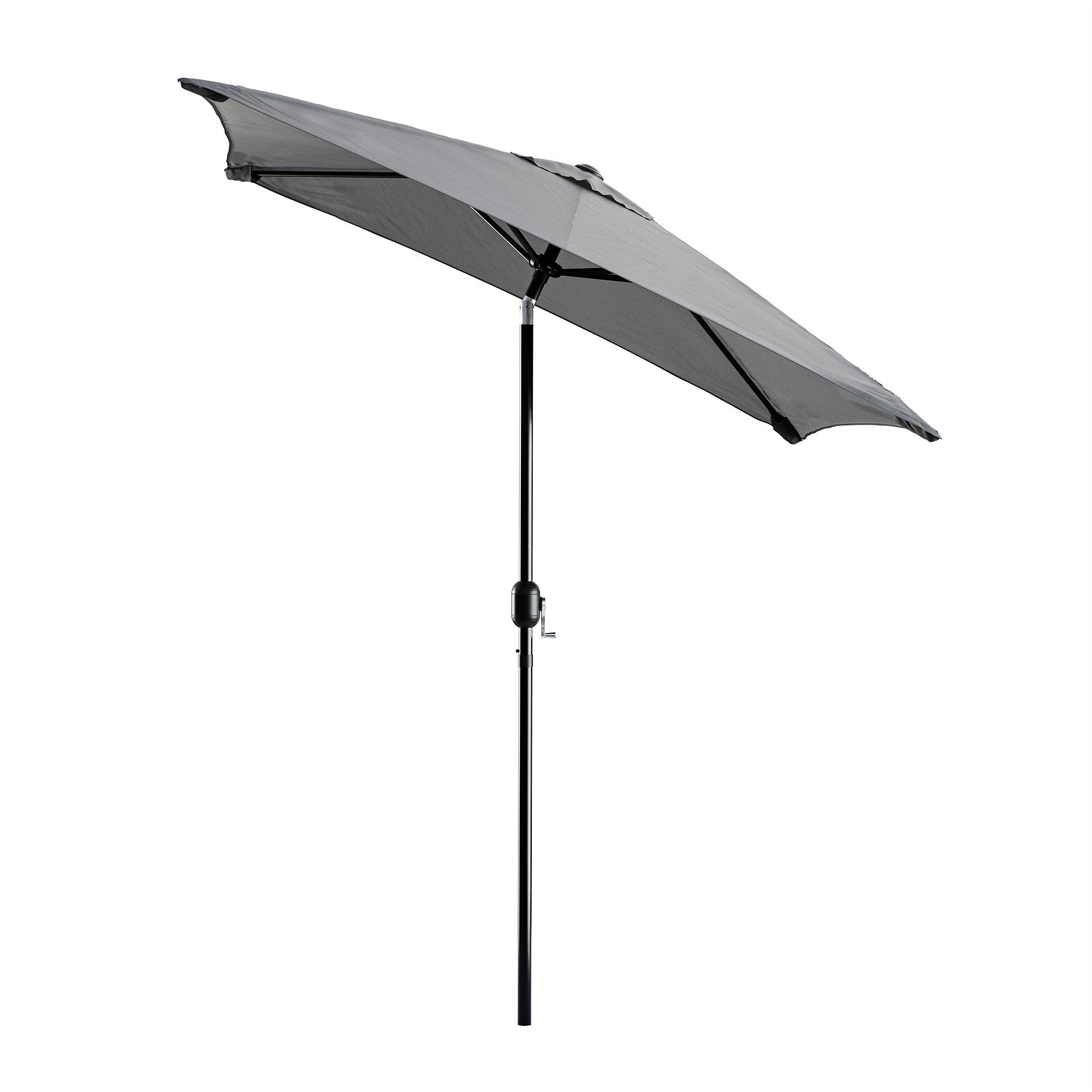 Tristar PA‑7901 200x200 cm stokparasol met hoes - Dark Grey