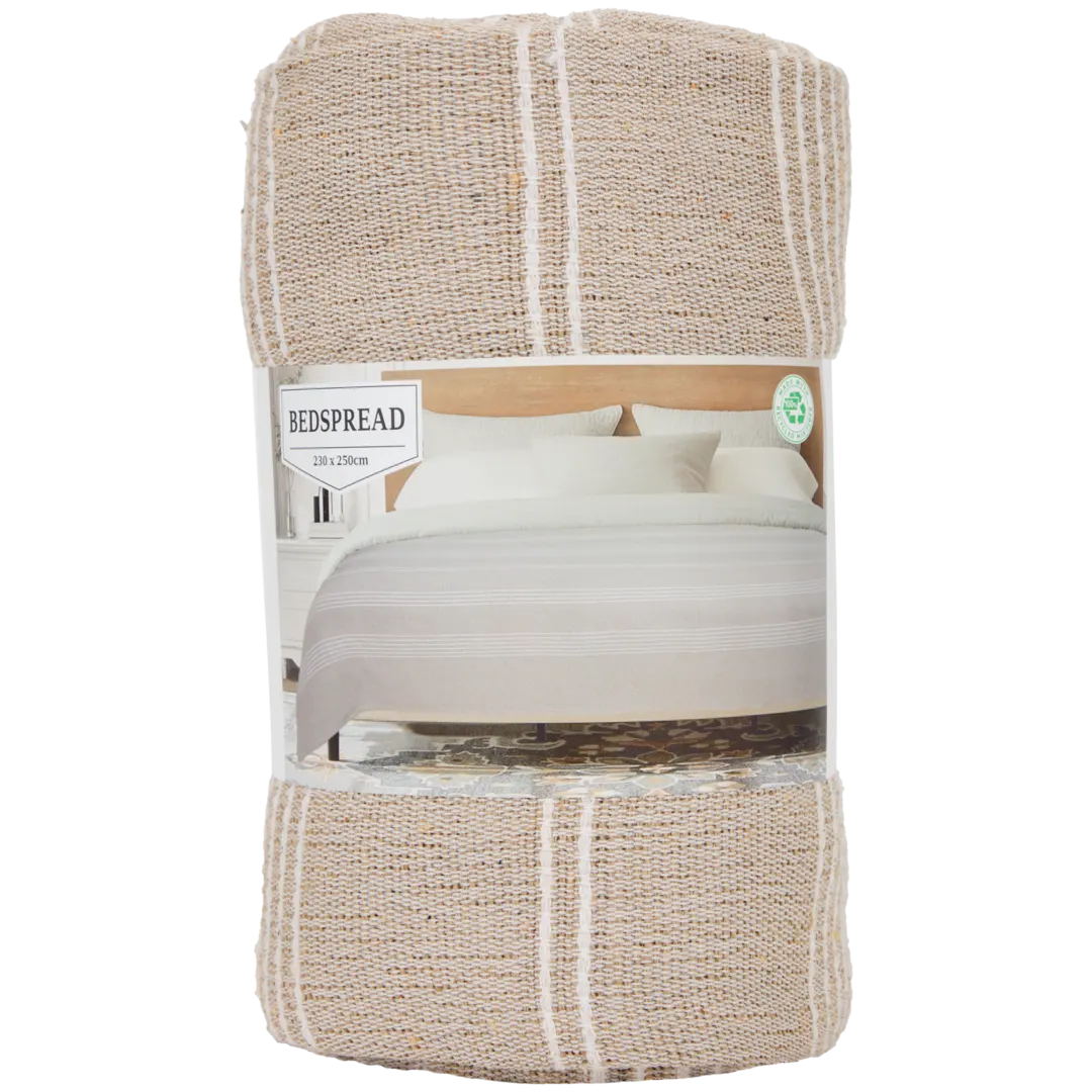 Geweven bedsprei 230 x 250 cm | diverse kleuren