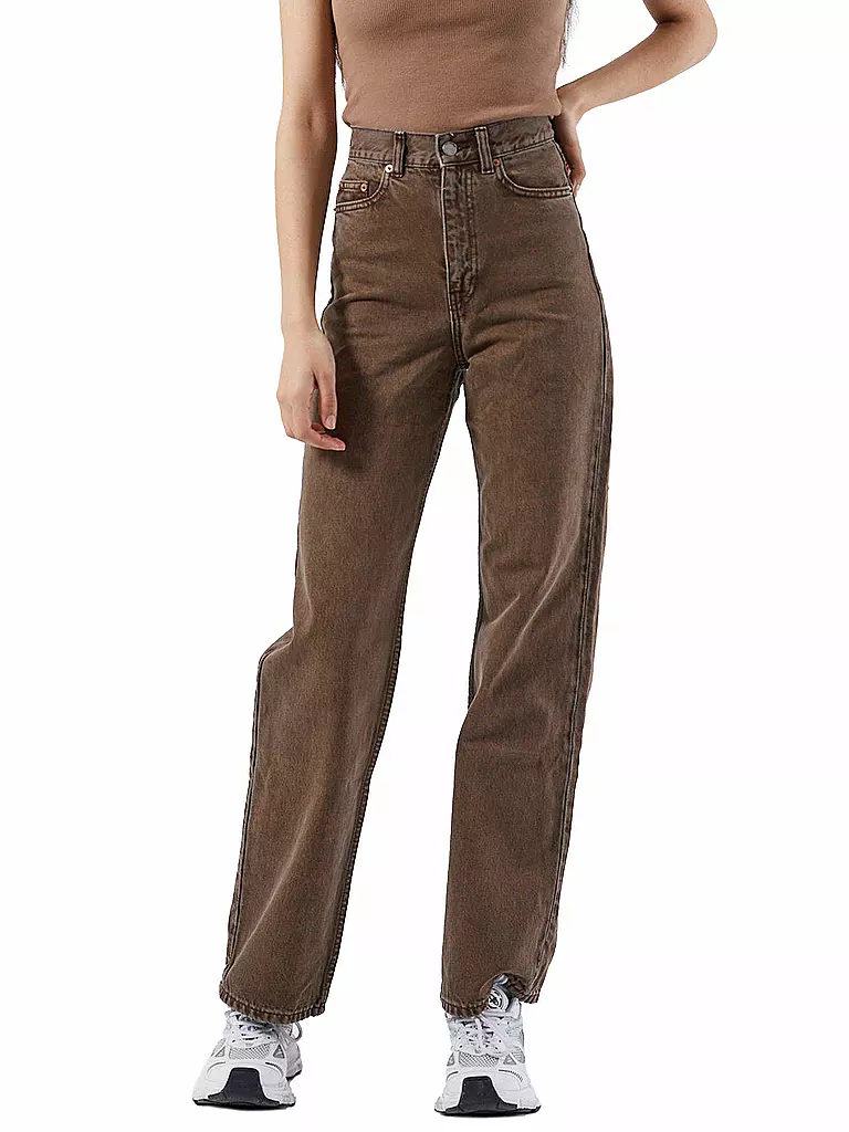 DR.DENIM Jeans Wide Fit ECHO braun