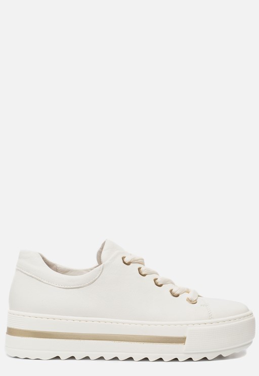 Gabor Sneakers wit Leer