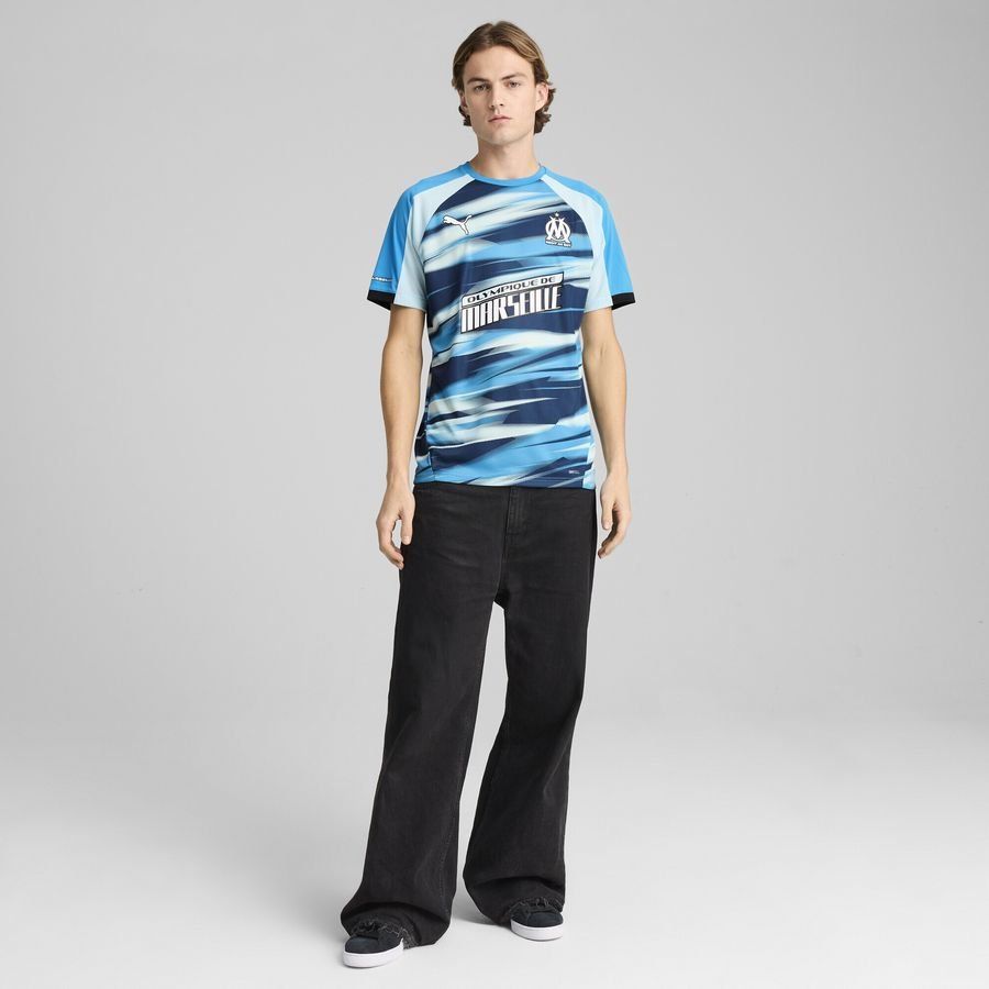 Marseille T-Shirt Faster - Bleu