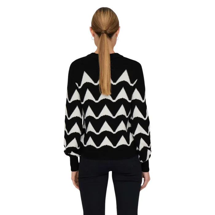 JDY Tina Jacquard Knitted Sweater Dames