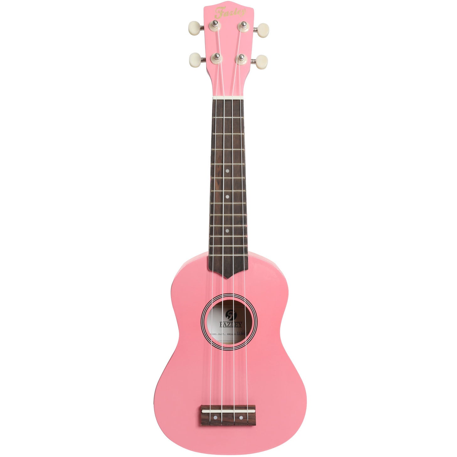 Fazley K21P-W sopraan ukelele roze