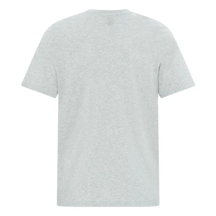 SMALLABLE BASICS T-Shirt Homme Coton Bio | Gris chiné