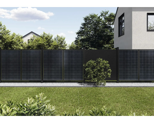 Osmo Solar-Fence 1x430 W 114 x 178 cm antraciet