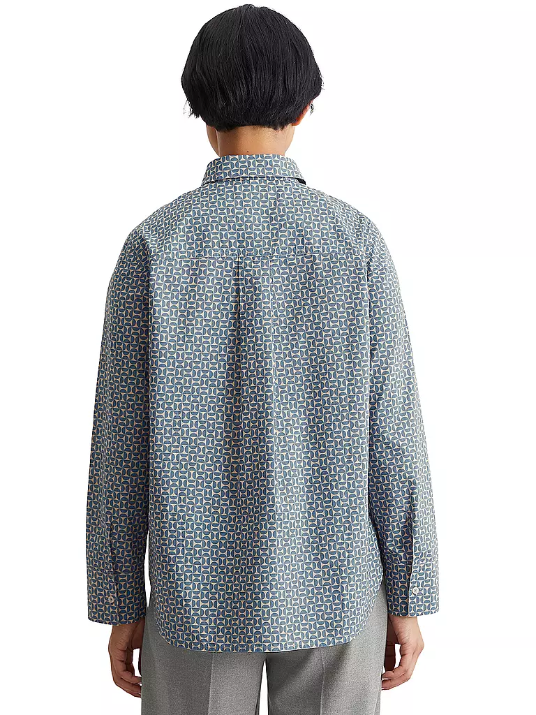 MARC O'POLO Hemdbluse  blau