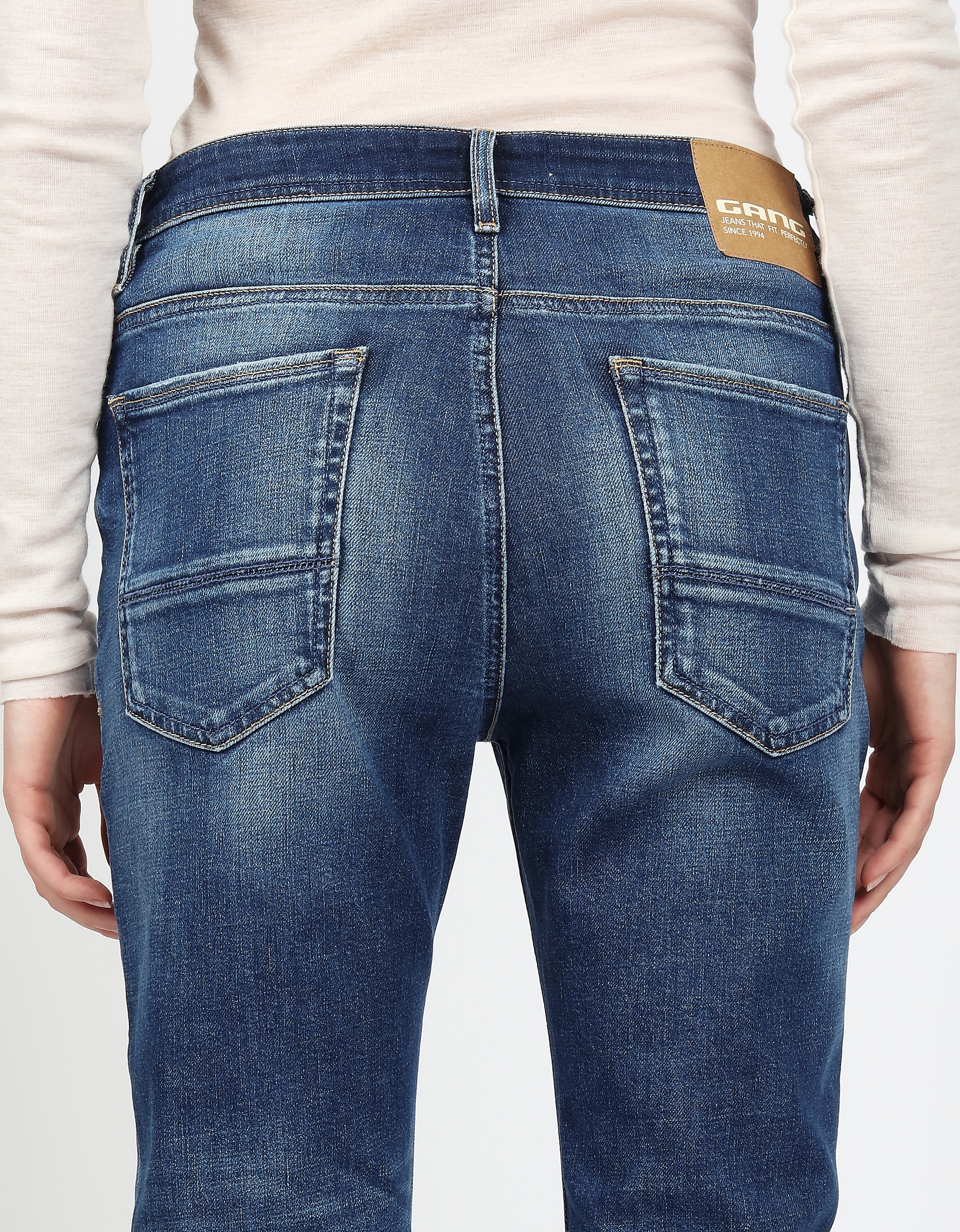 GANG Boyfriend-Jeans »94NICA CROPPED« mit geraden und verkürzten Beinverlauf