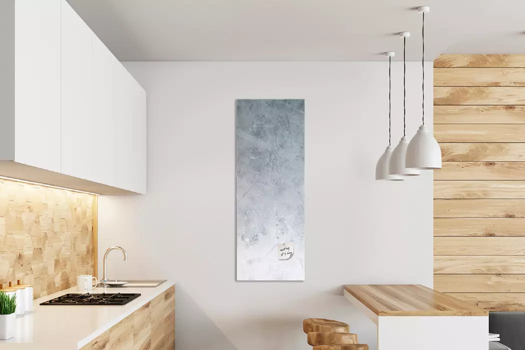 Memo Board 30 x 80 cm Concrete structure