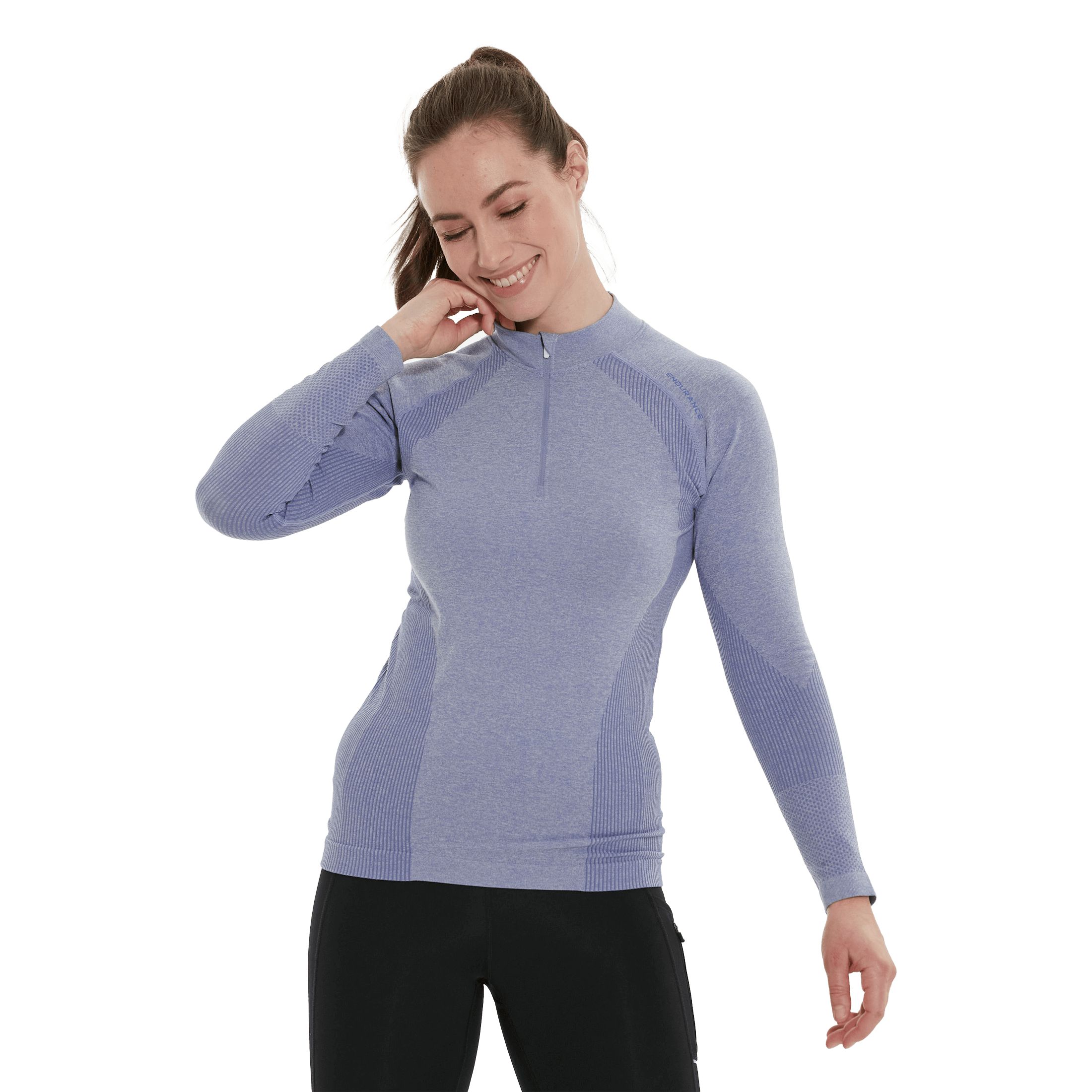 Endurance Halenis W Seamless Midlayer - Treningstøy