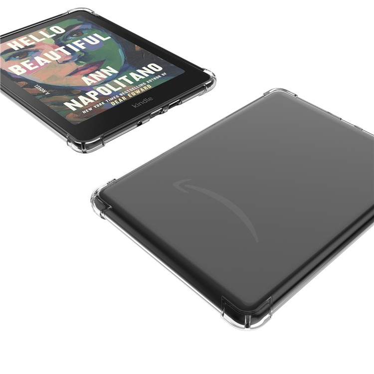 Amazon Kindle Colorsoft (1. Gen) 2024 / Paperwhite (12. Gen) 2024 Gummi Case Hülle Air Cushion Fallschutz - Transparent