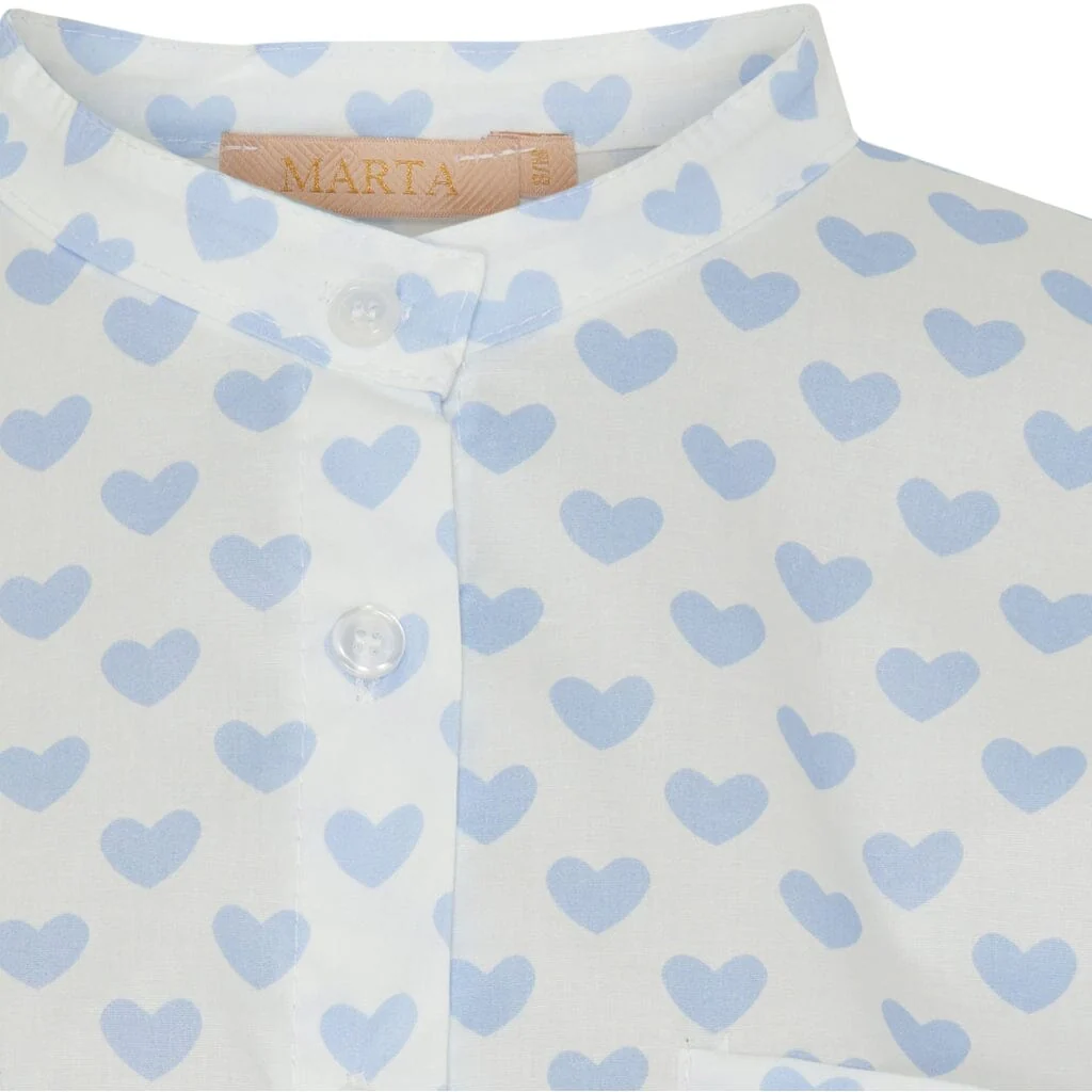 Marta Du Chateau Mdcsvanborg Shirt 4126 celeste