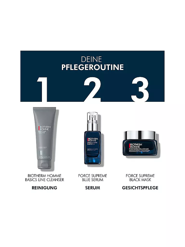 BIOTHERM Homme Force Supreme Black Mask Nachtcreme 50ml keine Farbe