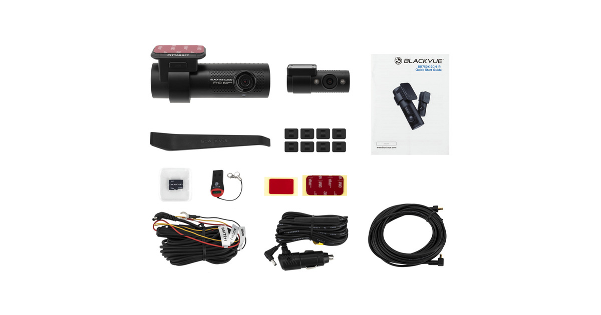 BlackVueDR770X-2CH Full HD 2-kanaals dashcam, 128 GB  (Zwart, Full HD (voor + intern) | Wi-Fi | Cloud | GPS | Dual Sony sensoren)
