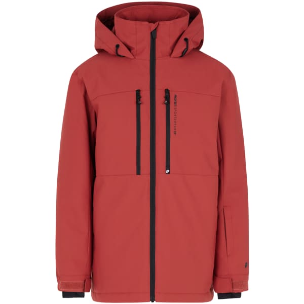 Veste de ski PROTEST PRTFLYNTY JR SNOWJACKET BARN RED