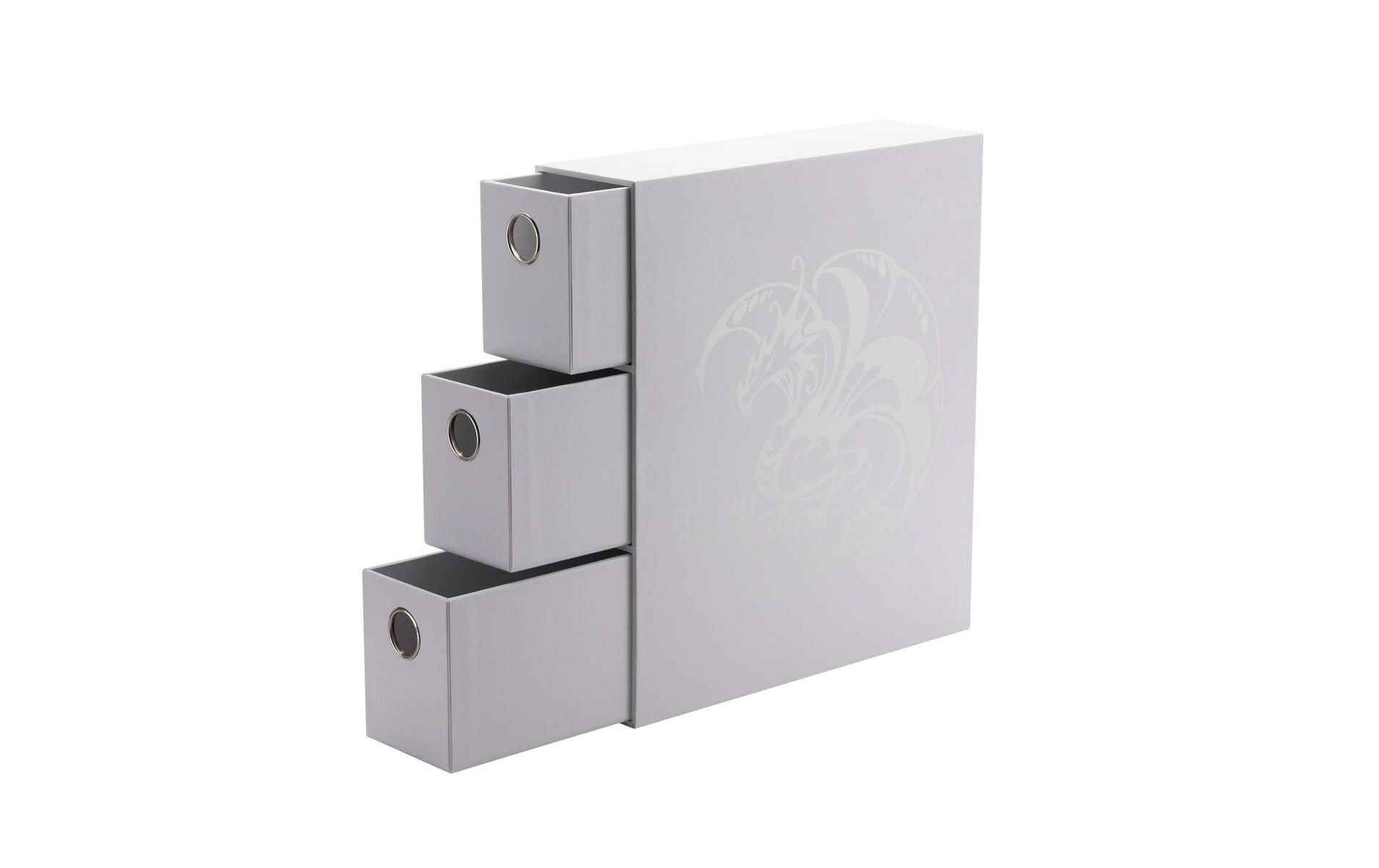 Sammelordner Fortress Card Drawers WhiteStabile Kartenfächer für optimierte Aufbewahrungsmöglichkeiten