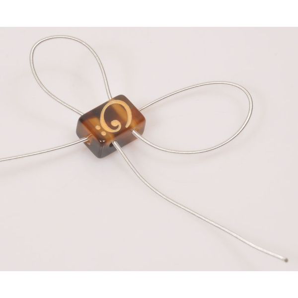 String Tie Classic Tiger Brown