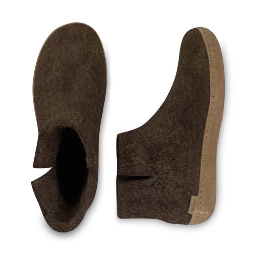 Glerups Hjemmesko, Brown, 40