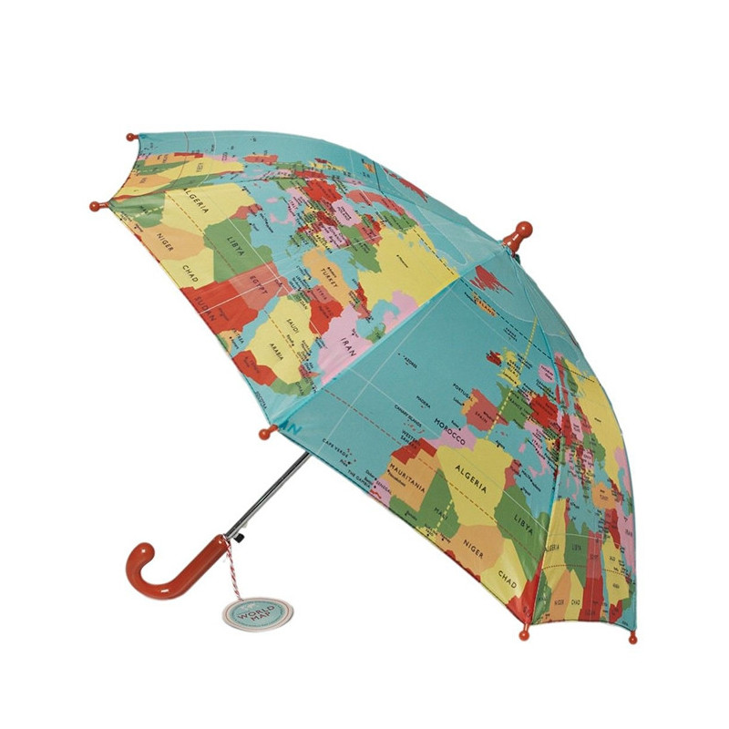 Parapluie enfant 54 cm World map