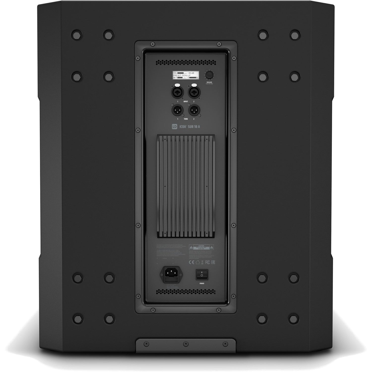 LD Systems ICOA SUB 18 A actieve 18 inch subwoofer 600 W