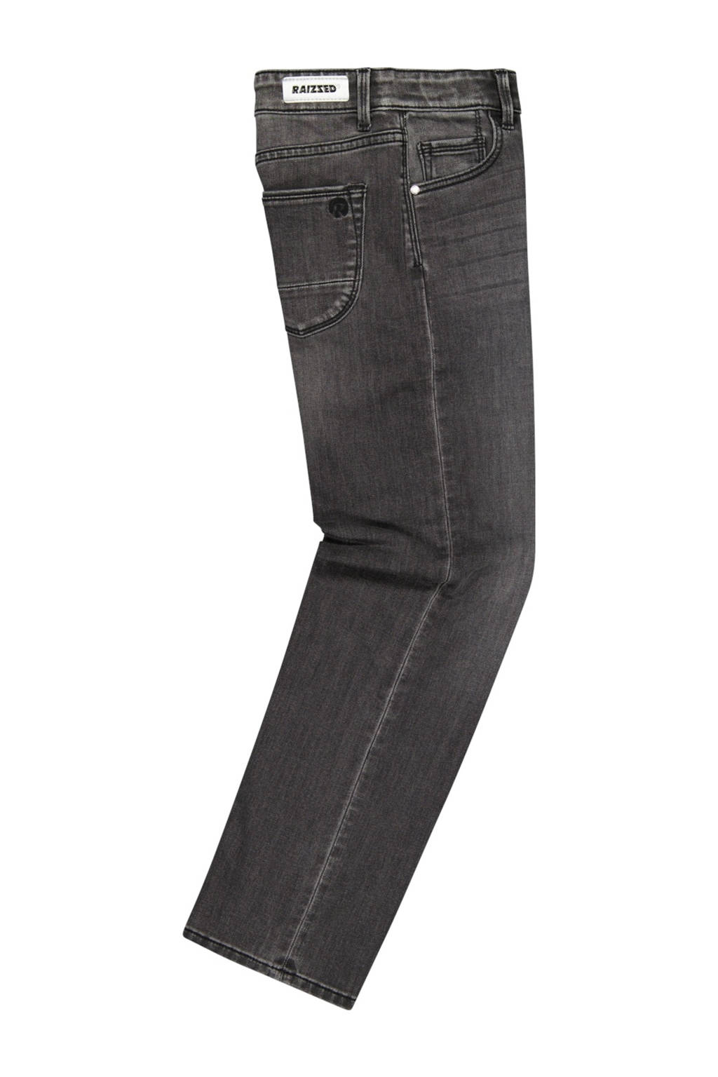 Raizzed high waist straight leg jeans grijs