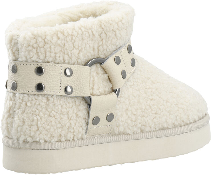Bianco Varm Flatform Ankle Boot #SU Warm white