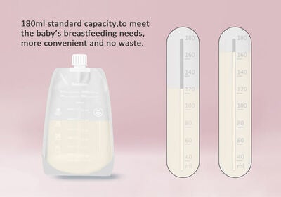 Beemoo CARE Brystmelkposer 180 ml 30-Pakk