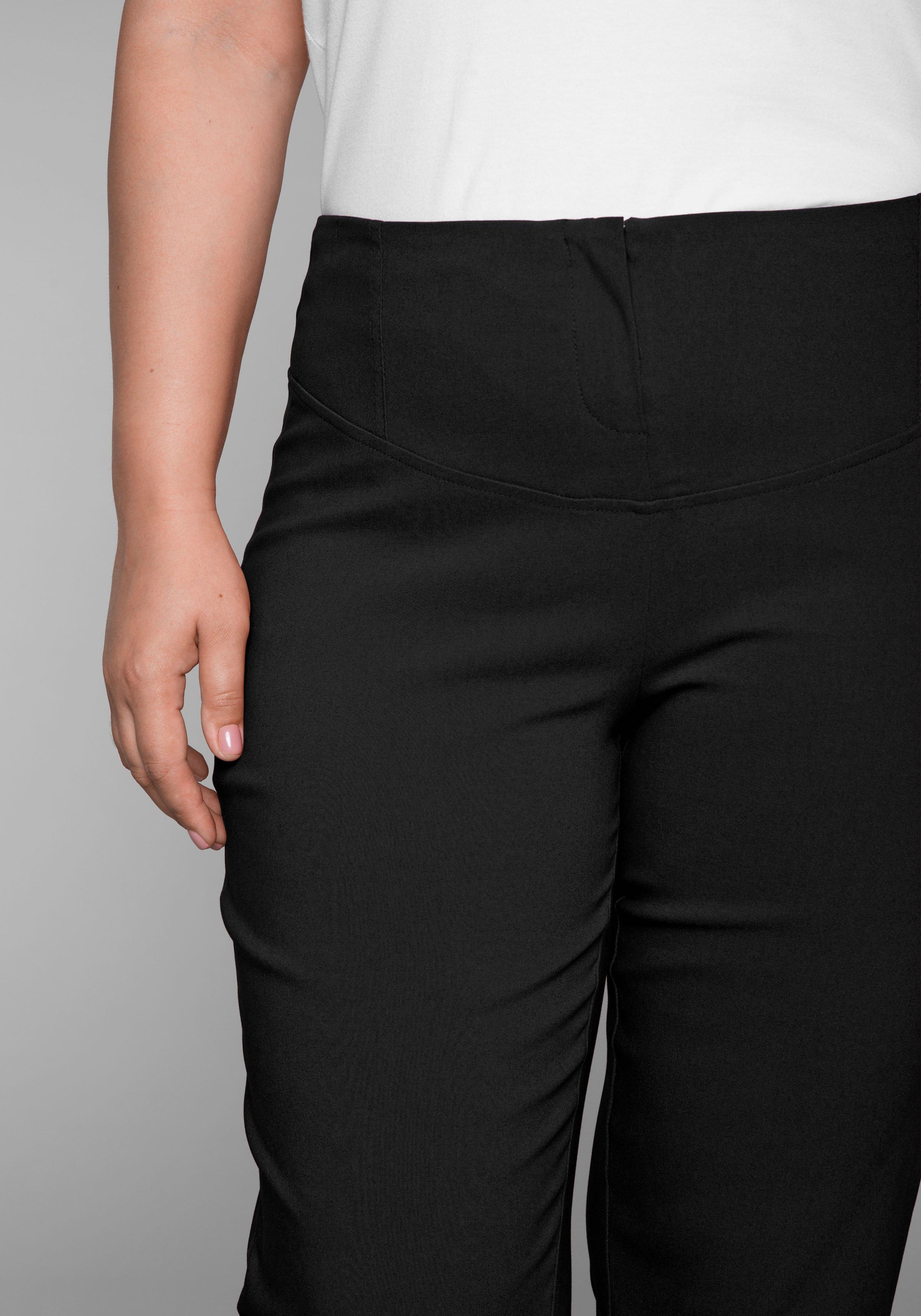 Bootcut-Hose mit Shaping-Effekt